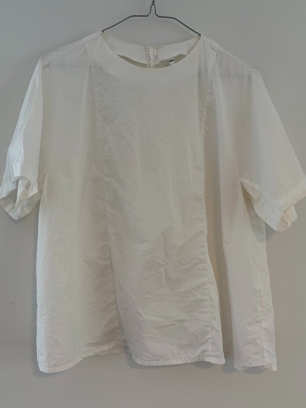 Muji Cotton Blouse in White S